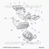 ENGINE, TOMA DE AIRE SYSTEM