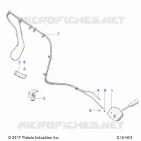 TREN, SHIFT LEVER