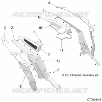 GUARDABARROS TRASEROS AND BEZELS- Z19VDE99AD/BD/LD/AK/BK/AN/BN/L99AC/BC/M99AL/R99AK/BK/K99AD/AK/AN/BD/BK/BN (C700248-8)
