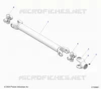TREN, REAR PROP SHAFT