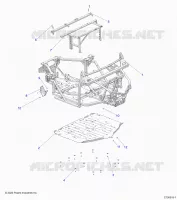 CHASSIS, MAIN FRAME AND ESQUÃD PLATES