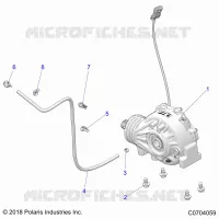TREN, FRONT GEARCASE MOUNTING