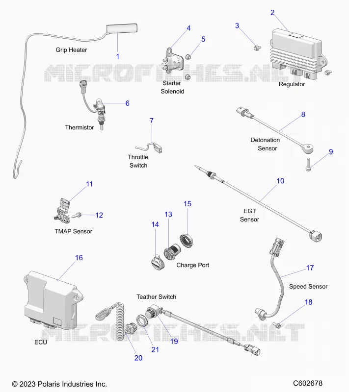 ELECTRICA, COMPONENTS