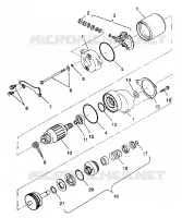 MOTOR DE ARRANQUE 4X4 350L W938139 (4924052405042A)