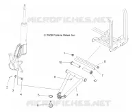 SUSPENSION, A-ARM and PUNTAL MOUNTING