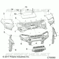 CAPUCHA AND FRONT FACIA