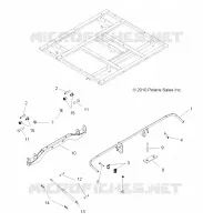 CAJA DE DESCARGA PALANCA Y MONTAJE DE DESCARGA