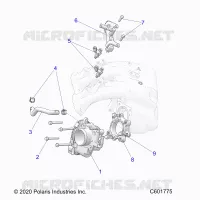 SISTEMA DE COMBUSTIBLE, THROTTLE BODY/FUEL RAIL