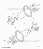 SUSPENSION, PORTAEQUIPAJES TRASERO AND HUB