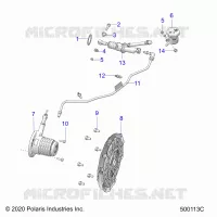 TREN, CLUTCH MANUAL- T23AAFGB/HB/PGD/HD/RGB/HB OPTIONS (500113C)