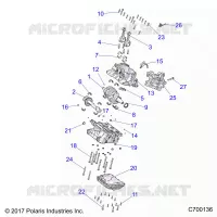 ENGINE, CRANKCASE AND CIGUEÑAL