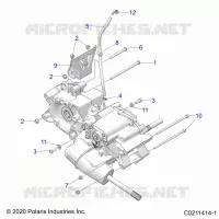 TREN, MAIN GEARCASE MOUNTING