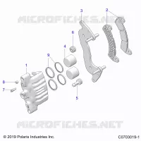 BRAKES, PINZA FRENO DELANTERA