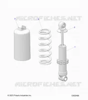 SUSPENSION, CHOQUE FRONTAL TRACK