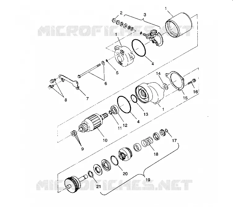 MOTOR DE ARRANQUE 2X4 350L W937539 (4924032403037A)