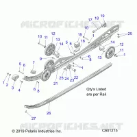 SUSPENSION, MONTAJE EN CARRIL