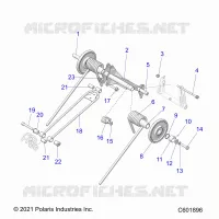 SUSPENSION, TRASERO ARM PAR