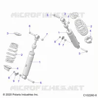 SUSPENSION, CHOQUE FRONTAL