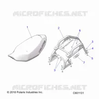 ASIENTO ASM. AND REAR RACK