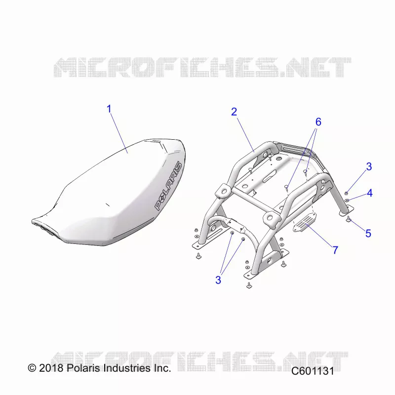 ASIENTO ASM. AND REAR RACK