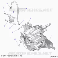 TREN, MAIN GEARCASE MOUNTING