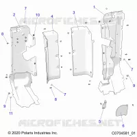 CARROCERÍA POSTERIOR CLOSEOFF, SIDE PANELS