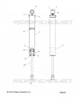 SUSPENSION, SHOCK TRASERO TRACK (7044428)