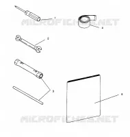 KIT DE HERRAMIENTA XLT TOURING 0963357 and EUROPEAN XLT TOURING E963357 (4931923192D003)