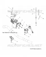 MOTOR, THROTTLE CONTROL ASM.