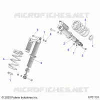 SUSPENSION, CHOQUE FRONTAL MOUNTING