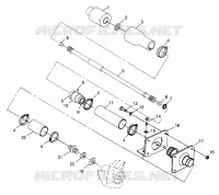 SISTEMA DE MANEJO HURRICANE B974473 and Intl. HURRICANE I974473 (4941044104B003)