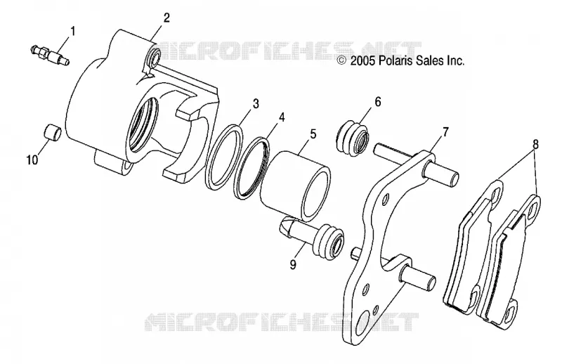 FRONT FRENO CALIPER
