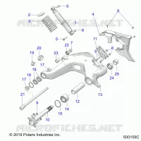 SUSPENSION TRASERA ASM.