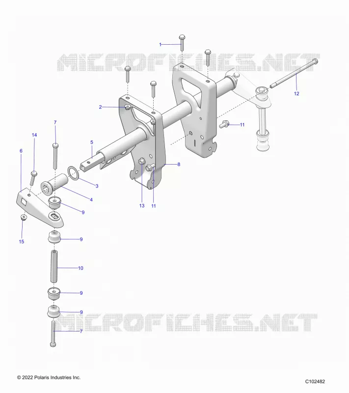 SUSPENSION, BARRA DE TORSIÃ“N