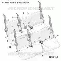 ASIENTO BELT MOUNTING