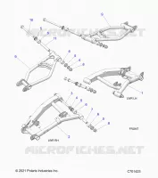 SUSPENSION TRASERA CONTROL ARMS
