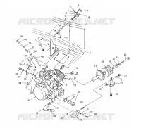 MONTAJE DEL MOTOR Scrambler 400L W97BC38C (4939893989A009)