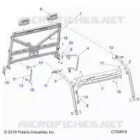 CHASSIS, CAB BASTIDOR