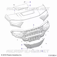 CAPUCHA AND FRONT FASCIA