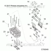 ENGINE, CULATA AND VALVES