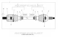 TREN, FRONT HALF SHAFT