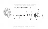 TREN, PRINCIPAL CAJA DE ENGRANAJES OUTPUT SHAFT