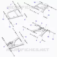 SUSPENSION TRASERA CONTROL ARMS