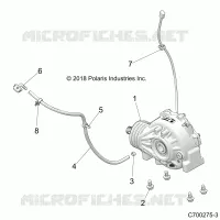 DRIVE TRAIN, FRONT MONTAJE DE ENGRANAJES