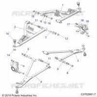 SUSPENSIÃ“N DELANTERA CONTROL ARMS