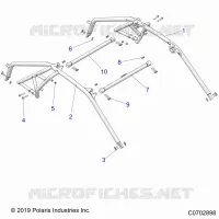 CHASSIS, CAB BASTIDOR