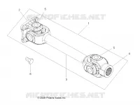 DRIVE TRAIN, DEL EJE DE PROPULSIÃN, REAR