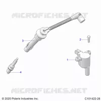 ELECTRICA, IGNITION COIL, WIRE AND SPARK PLUG