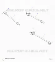TREN, FRONT, MID, REAR PROP SHAFT