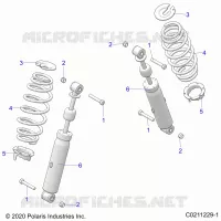 SUSPENSION TRASERA SHOCK